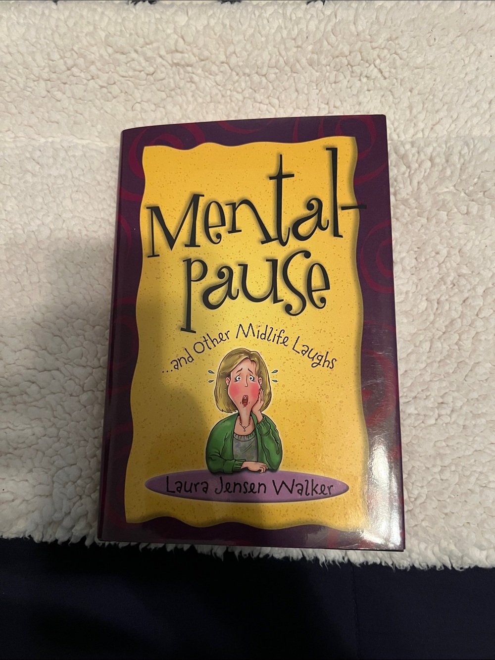 'Mental Pause' - Yellow & Purple Cover